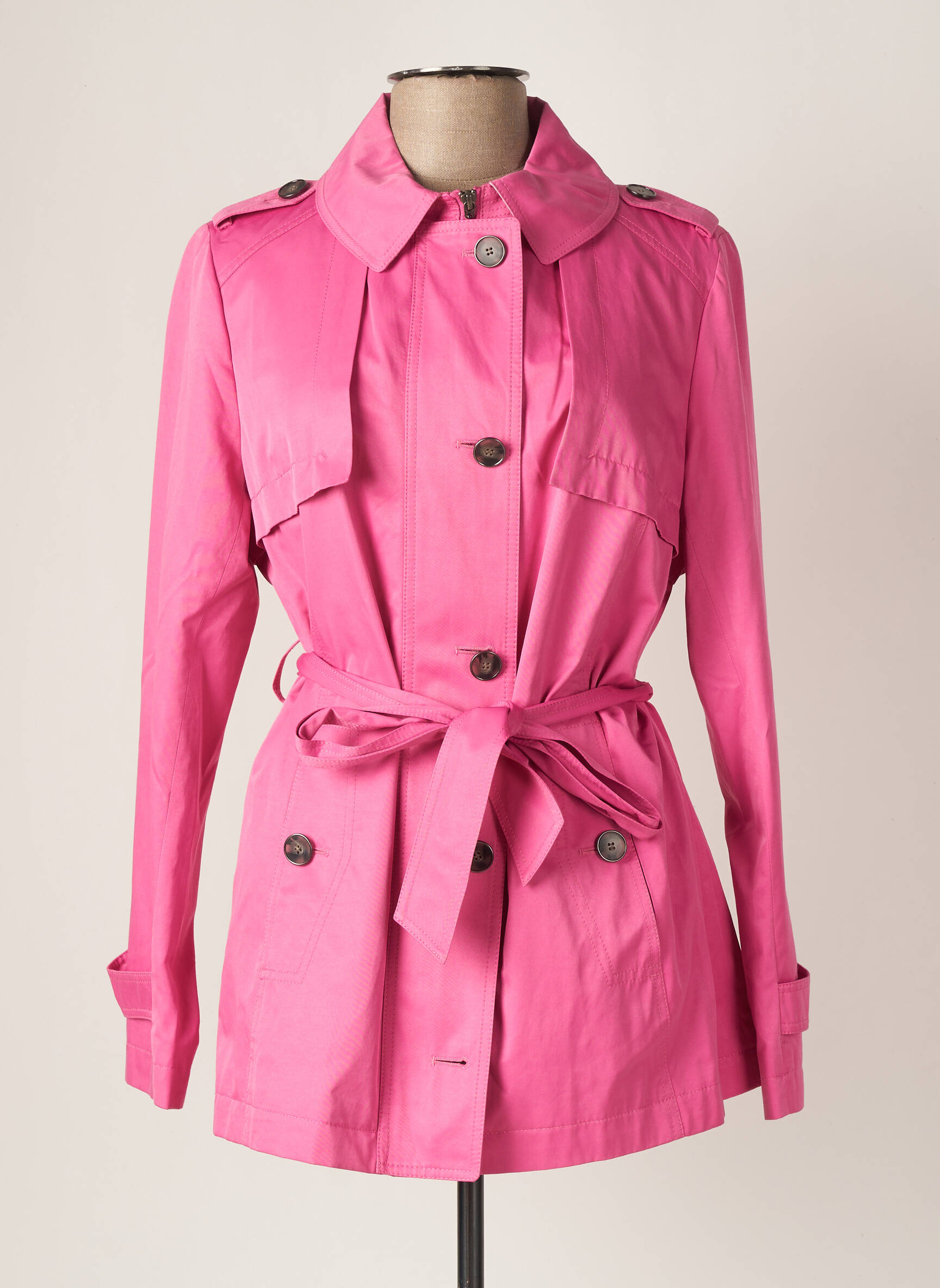 Comma  Trenchs Femme couleur rose