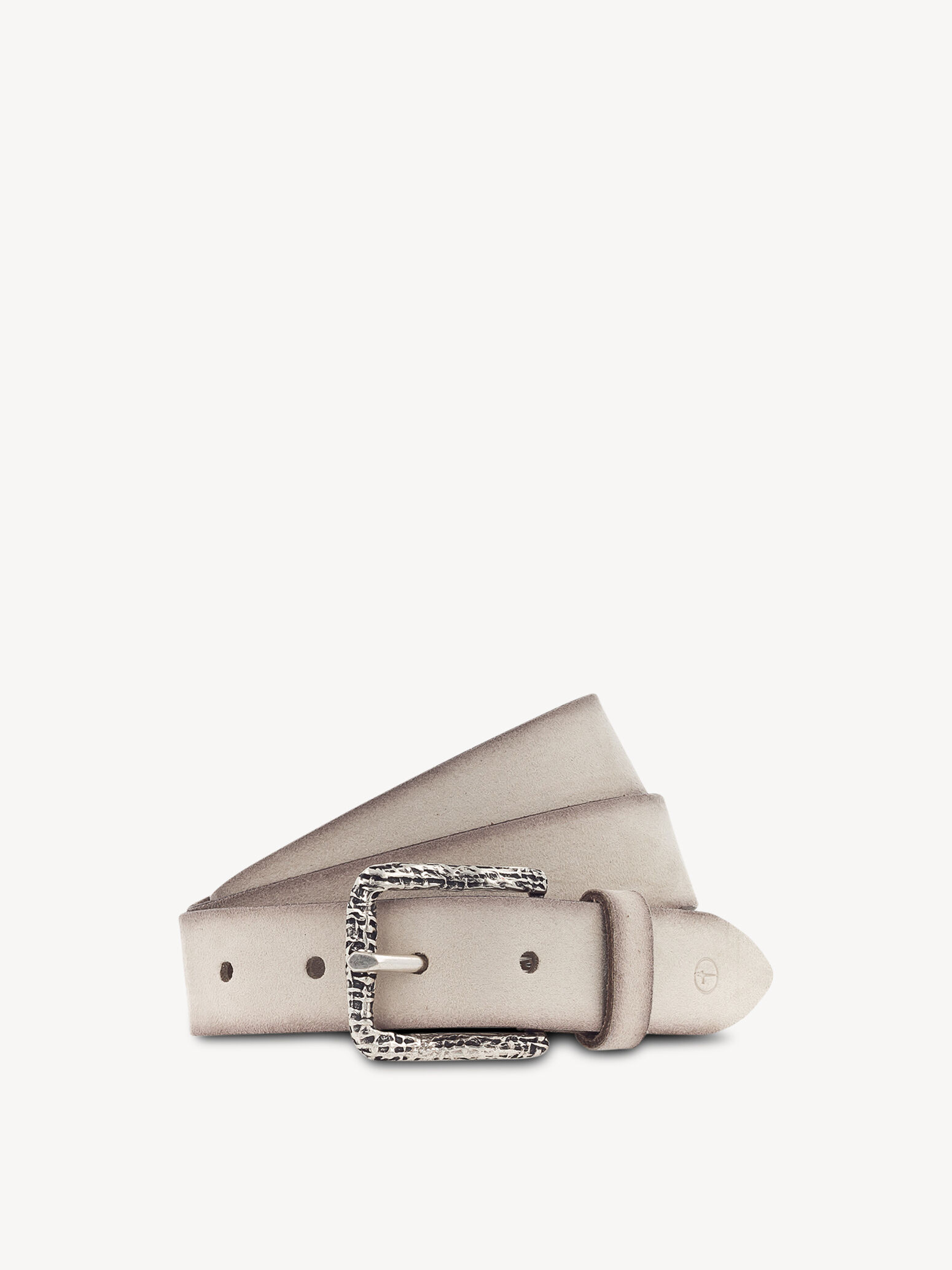 Ceinture en cuir - beige