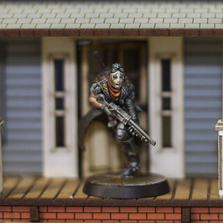 Badass (Shotgun, Medium blade and Metallic armor)