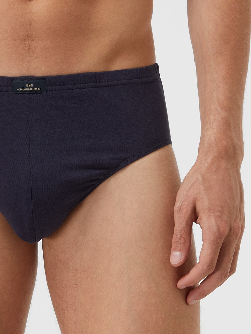 Slip im 4er-Pack in dunkelblau