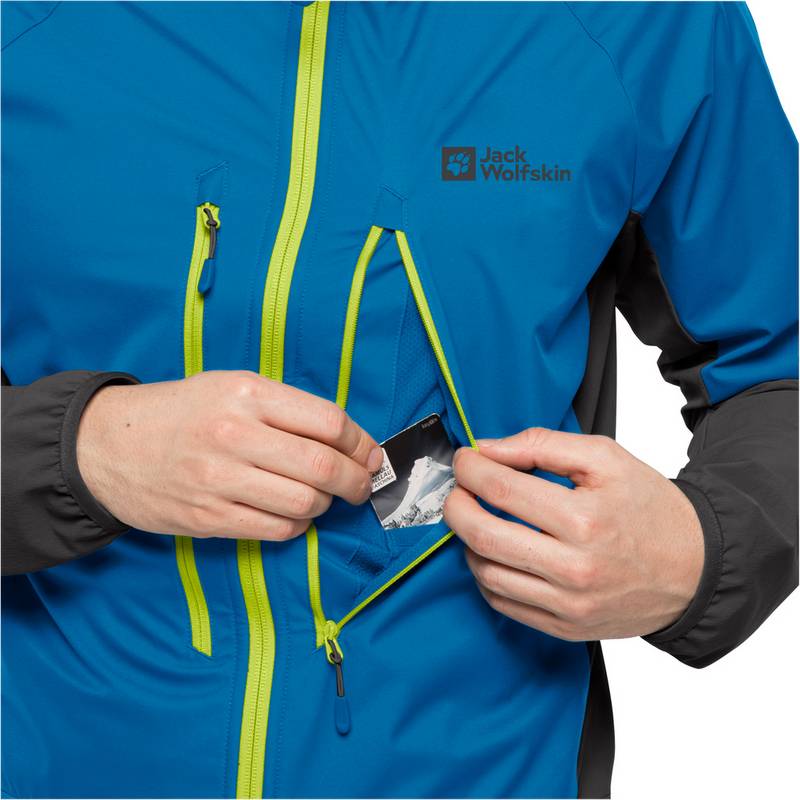 Jack Wolfskin ALPSPITZE HOODY M Skijacke Herren