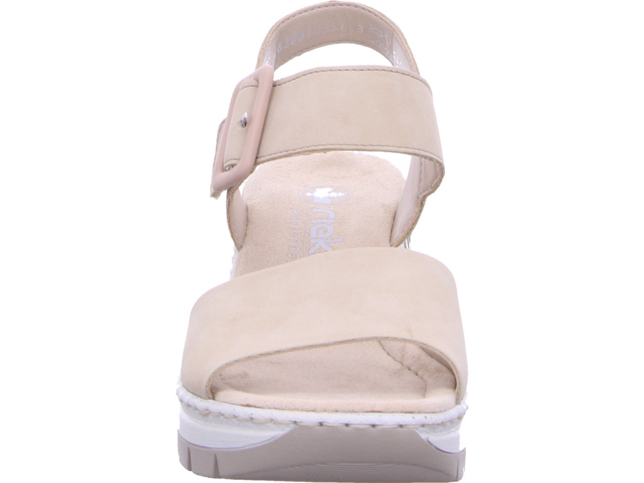 RIEKER Klassische Sandalen beige