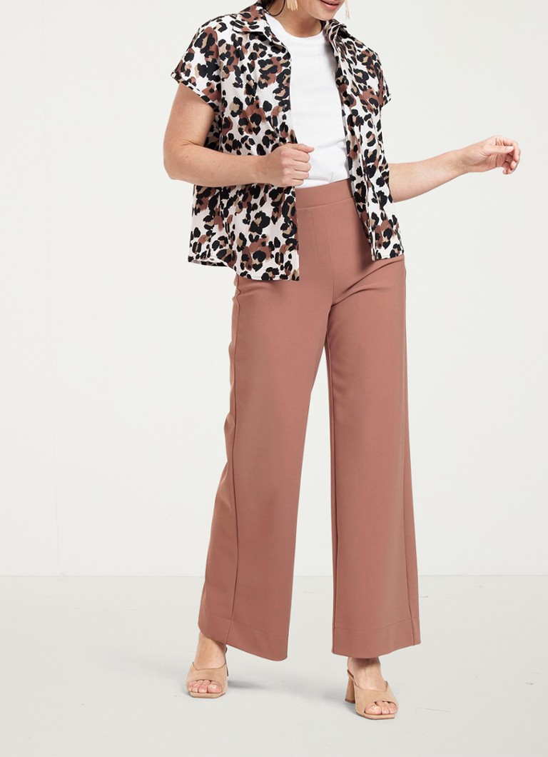 Blúzka Studio Anneloes Barb s leopardím vzorom