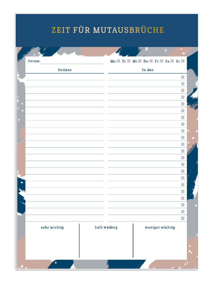 Grafik WerkstattTages-To-Do Block