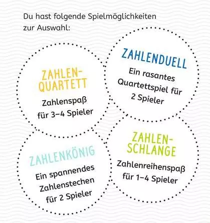Erste Zahlen - Kartenspiel ab 5 Jahren
