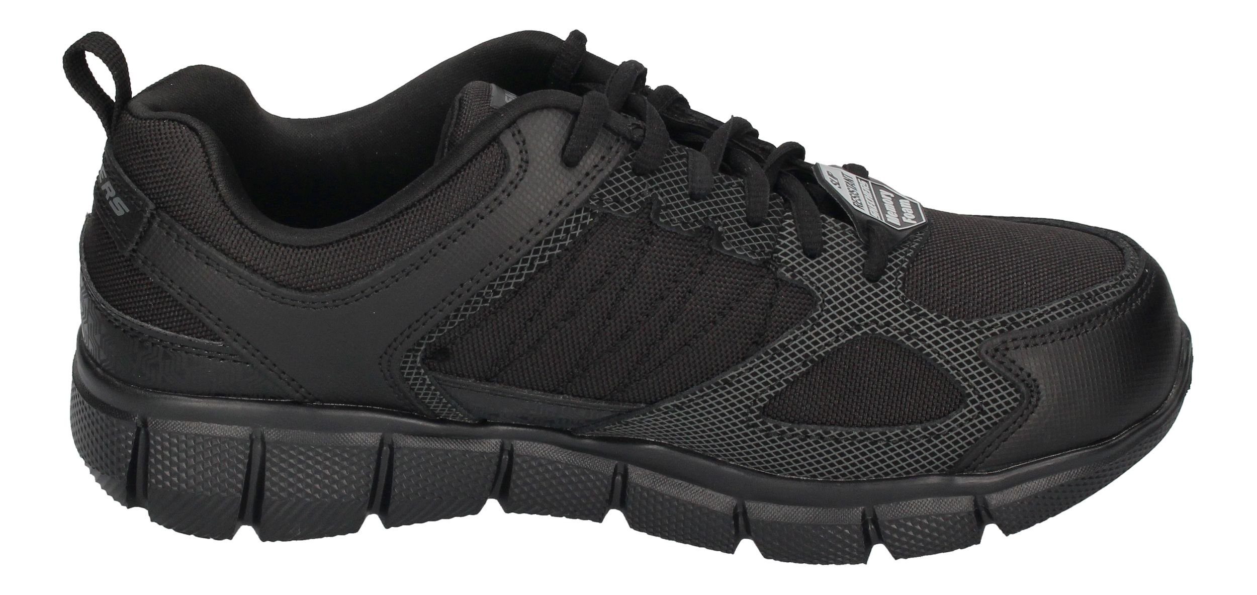 Skechers TELFIN SANPHET Arbeitsschuh Black