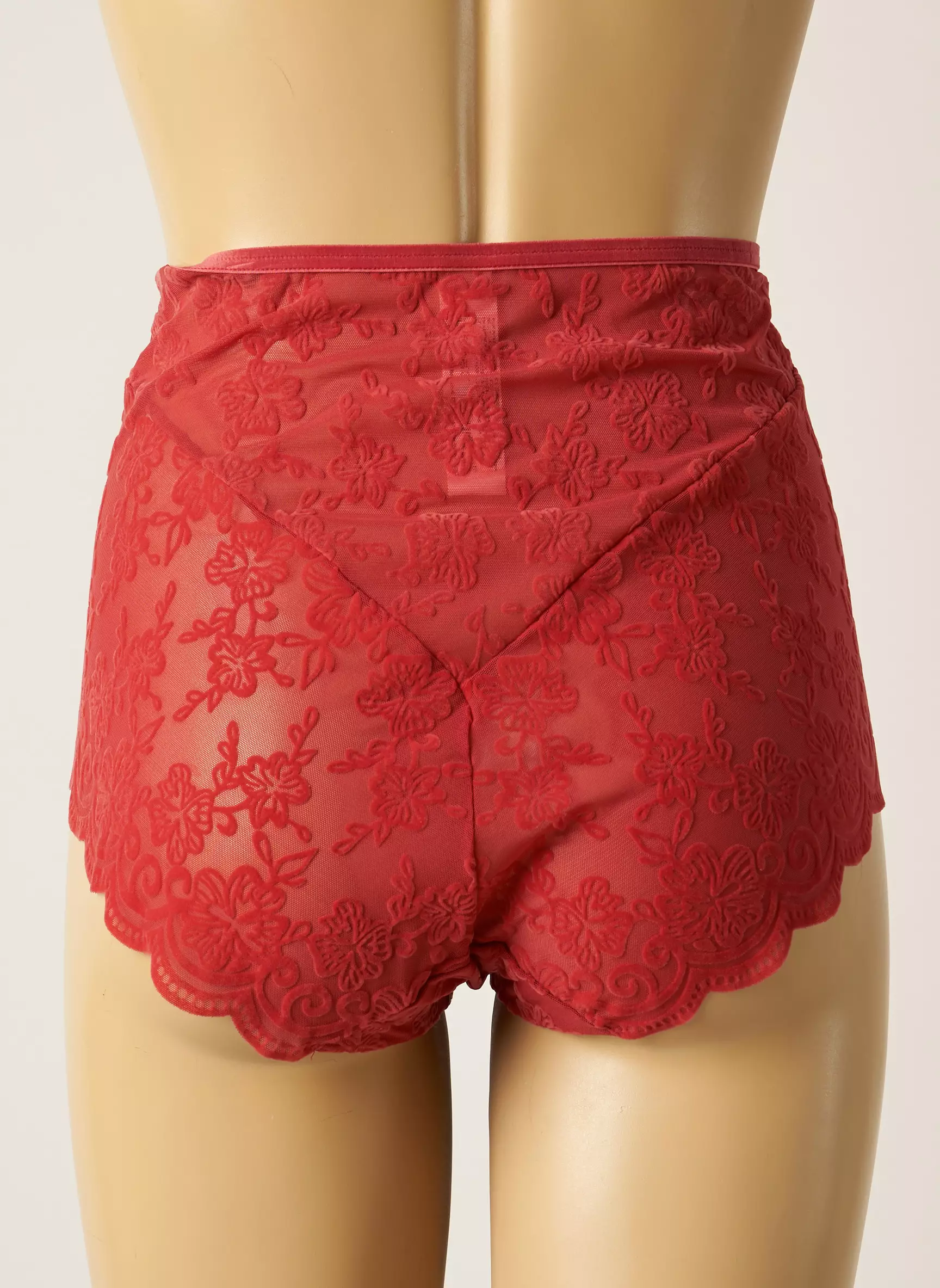 Triumph Culottes Hautes Femme couleur rouge