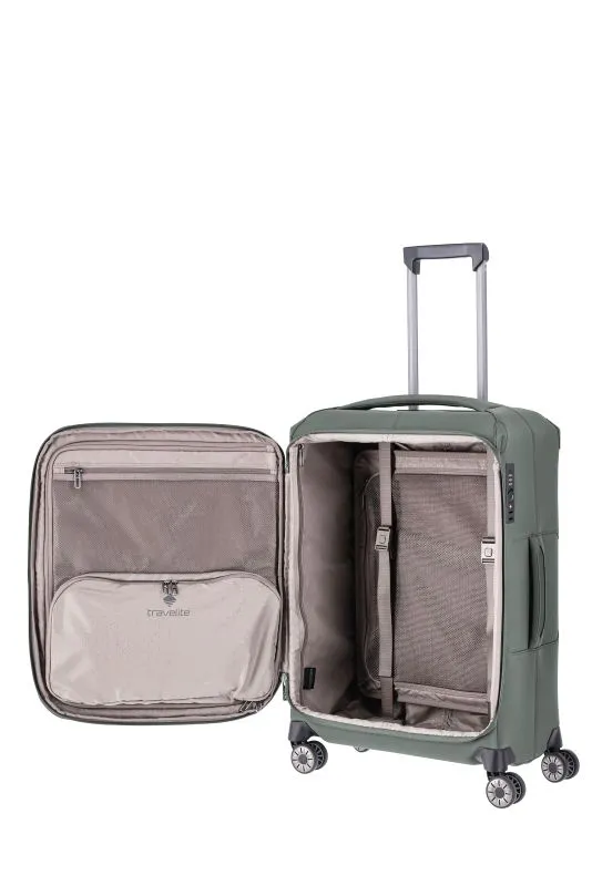 Travelite PRIIMA Trolley M mit 4 Rollen - Oliv