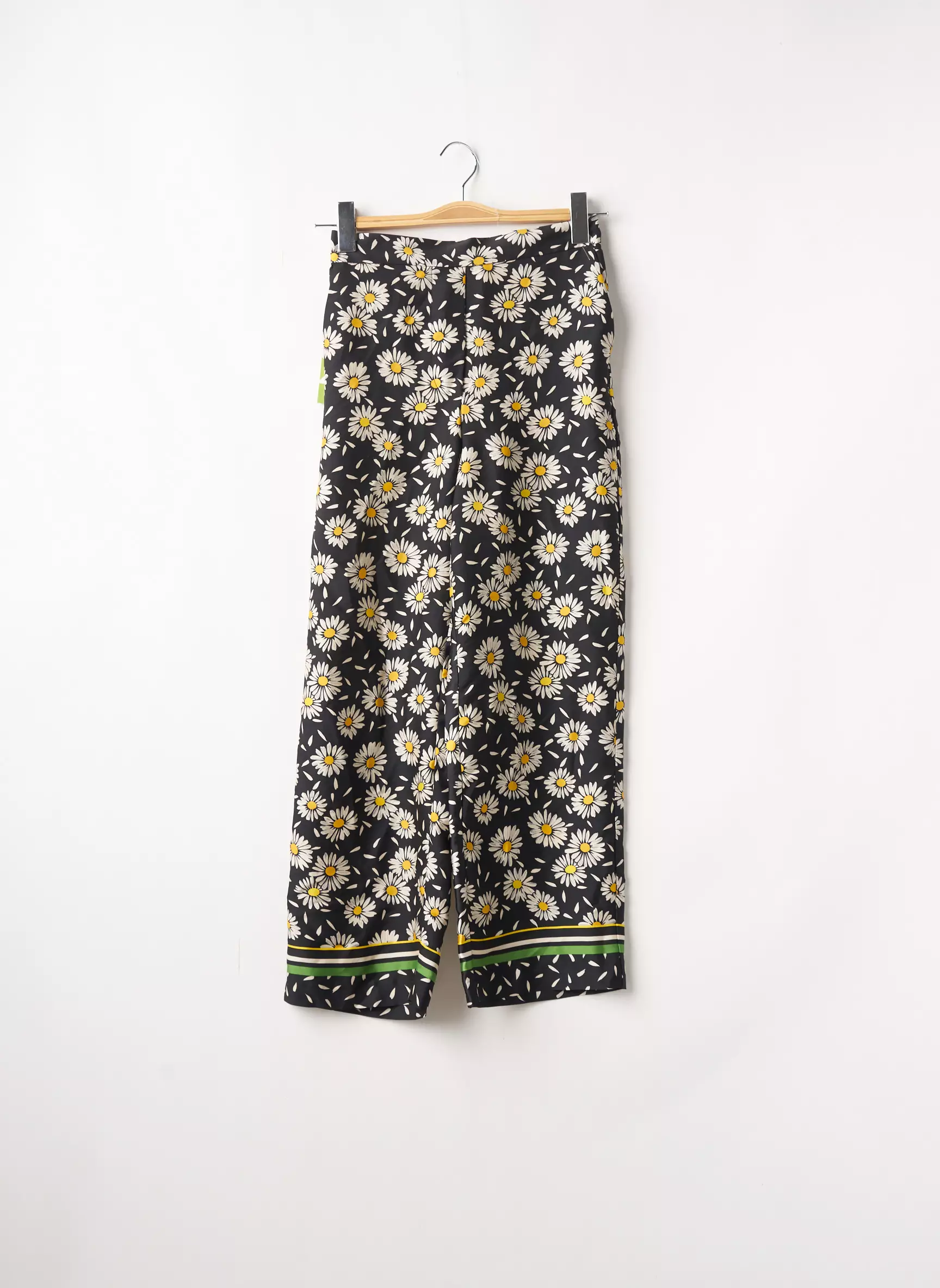 Mango Pantalon7 8 Femme couleur noir