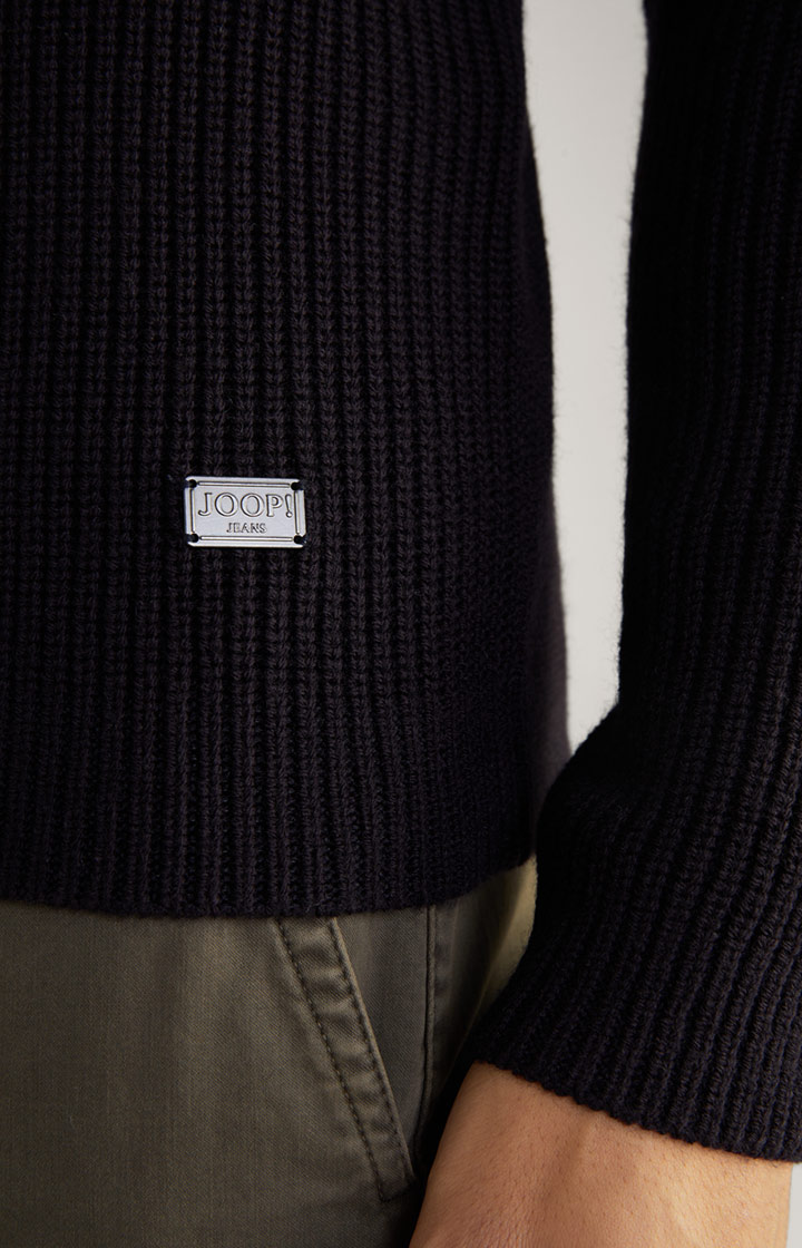 Rollkragenpullover Orlin in Navy