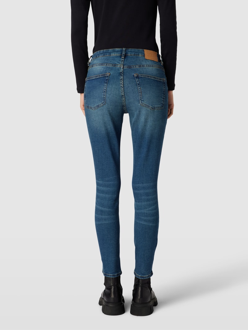 Slim Fit Jeans im 5-Pocket-Design Modell 'Evita Vintage' in jeans
