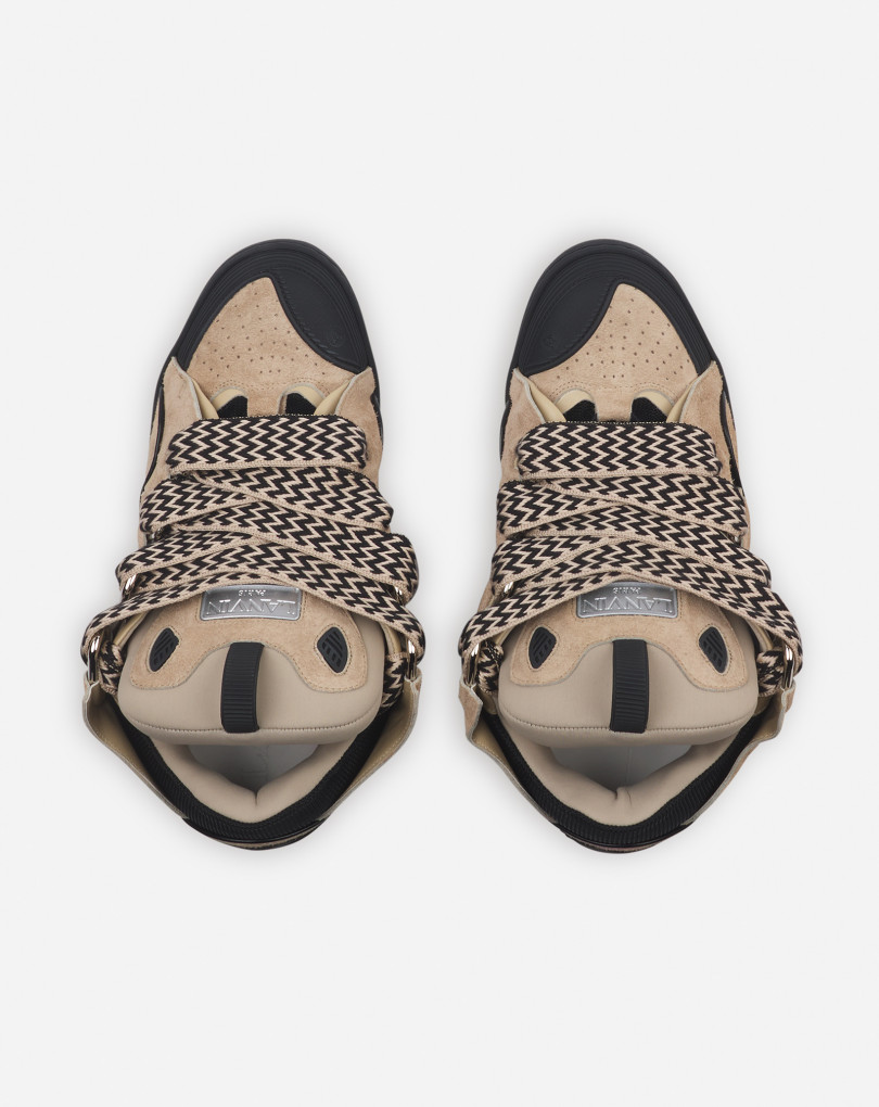SNEAKERS CURB EN CUIR