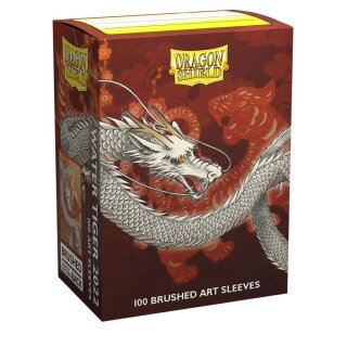 Dragon Shield Brushed Art Sleeves - Water Tiger 2022 (100)