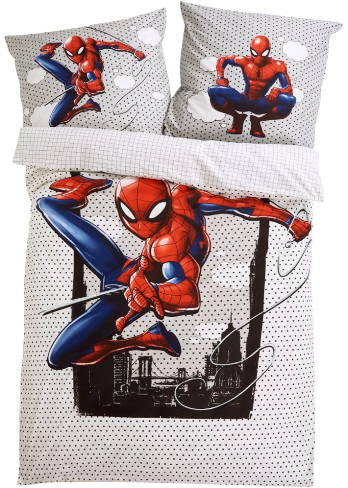 DS Spiderman Wendebettwäsche
