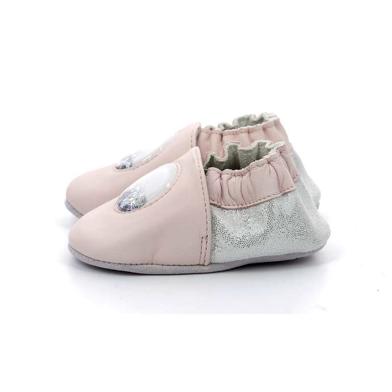 Chaussons cuir Confetticapsule