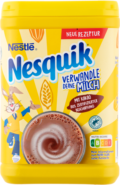 Nestlé Nesquik kakaohaltiges Getränkepulver Dose