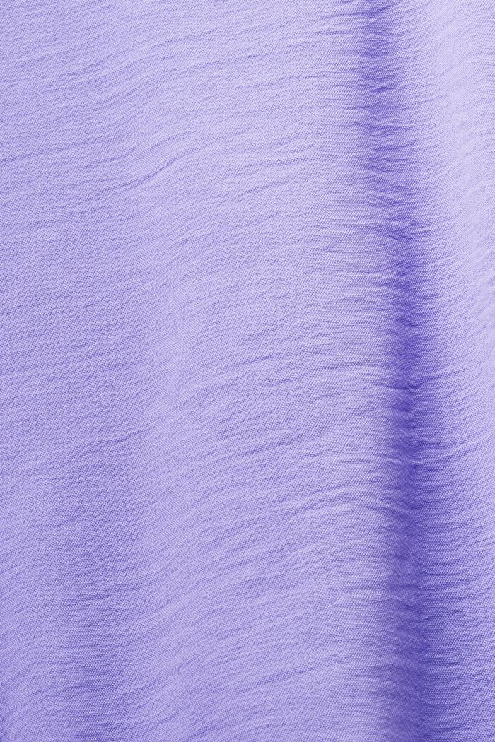 Crêpe-Bluse mit Knöpfen