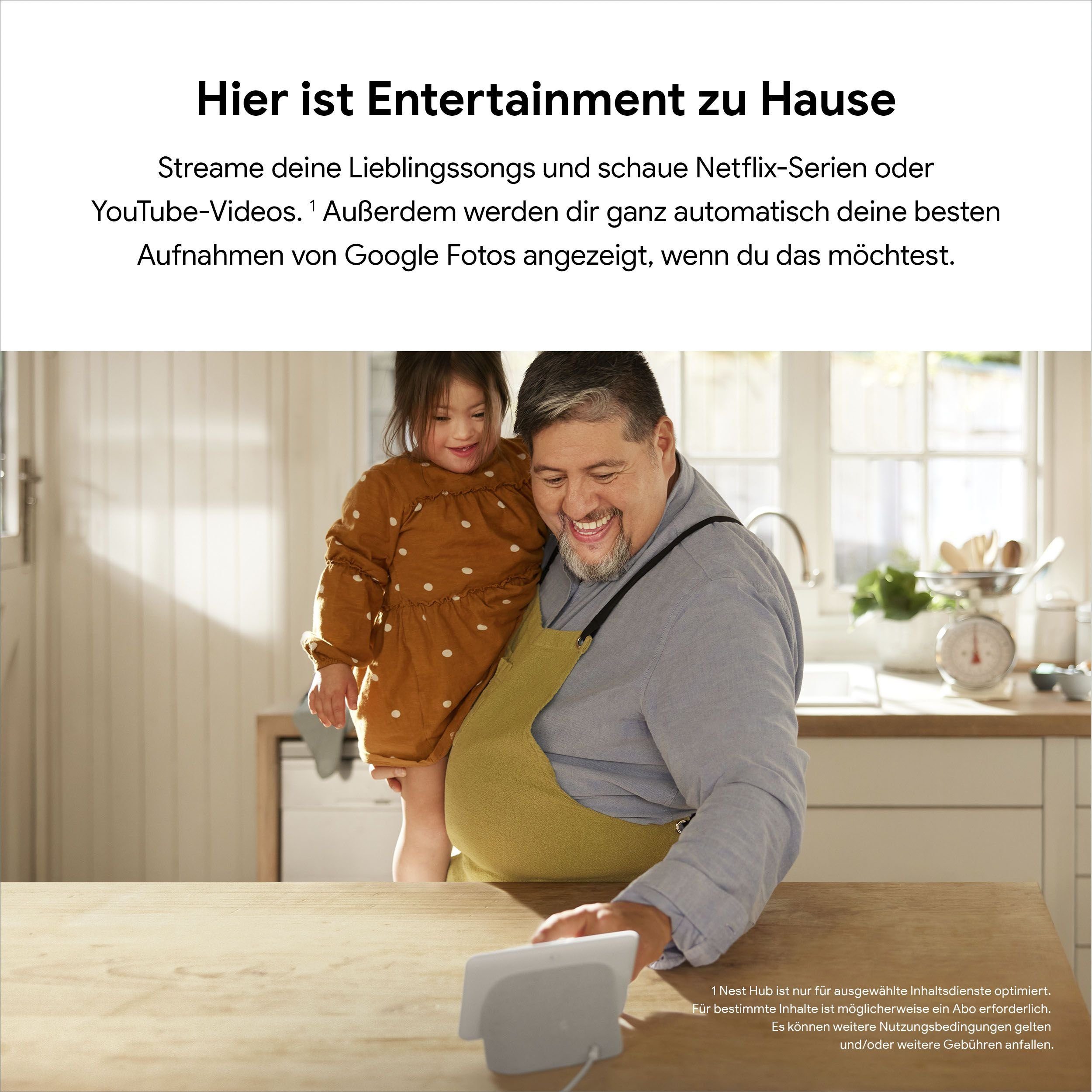 Google Nest Hub (2. Generation) Smart Speaker (Bluetooth, WLAN)