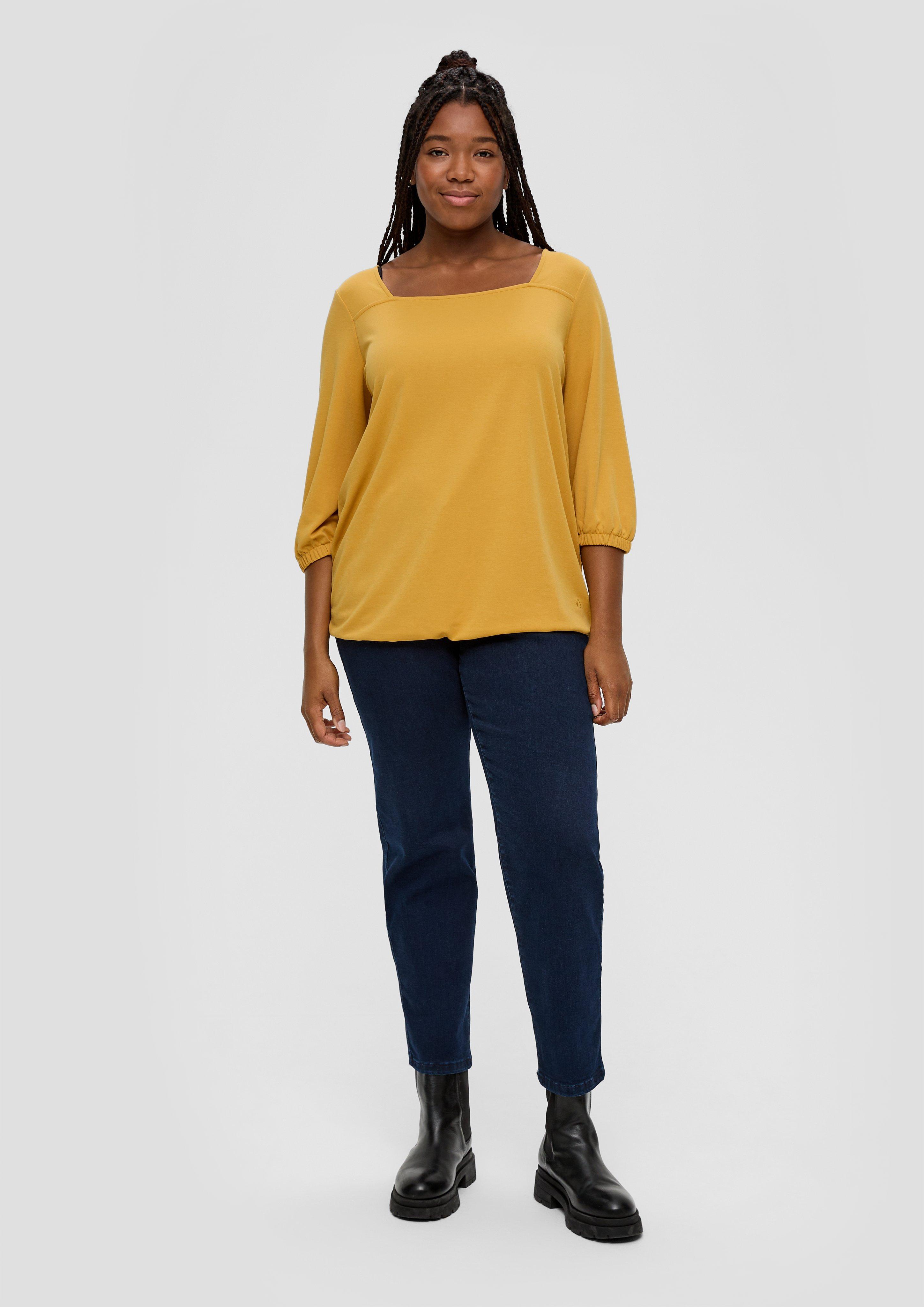 Blusenshirt mit Piquéstruktur  2135928-1548