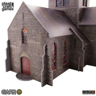EWAR WWII ColorED Tabletop-Bausatz 28 mm Saint-Mère-Église