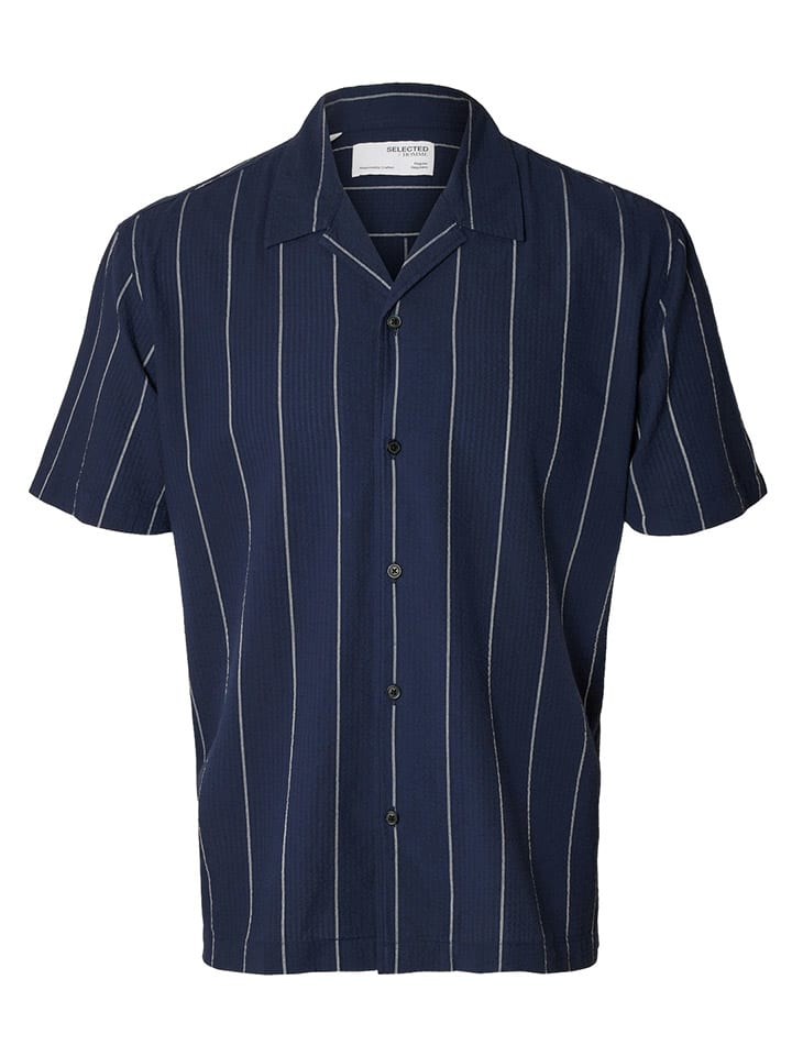 SELECTED HOMME Hemd in Dunkelblau günstig kaufen