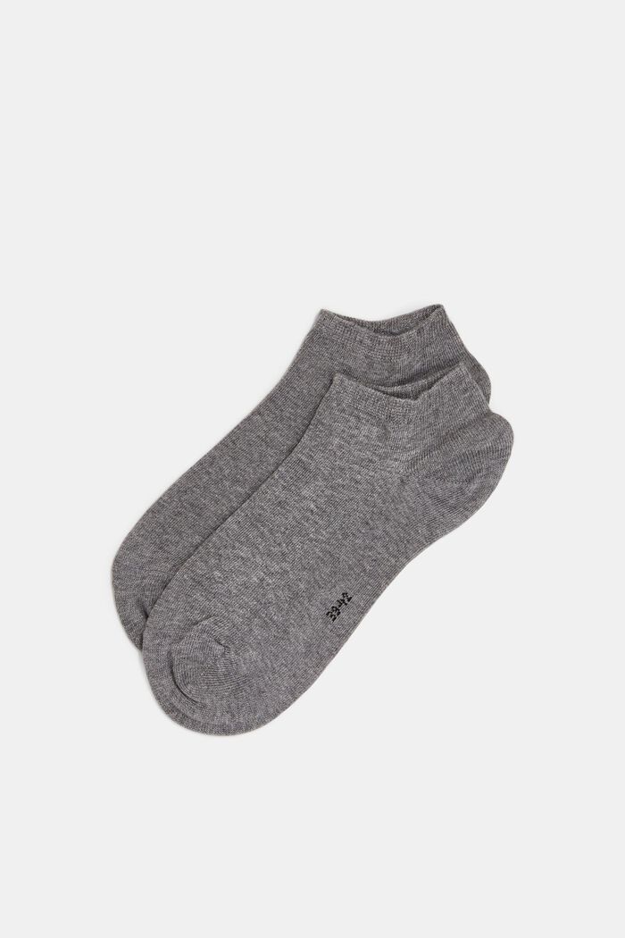 2er-Set Sneakersocken, Bio-Baumwolle