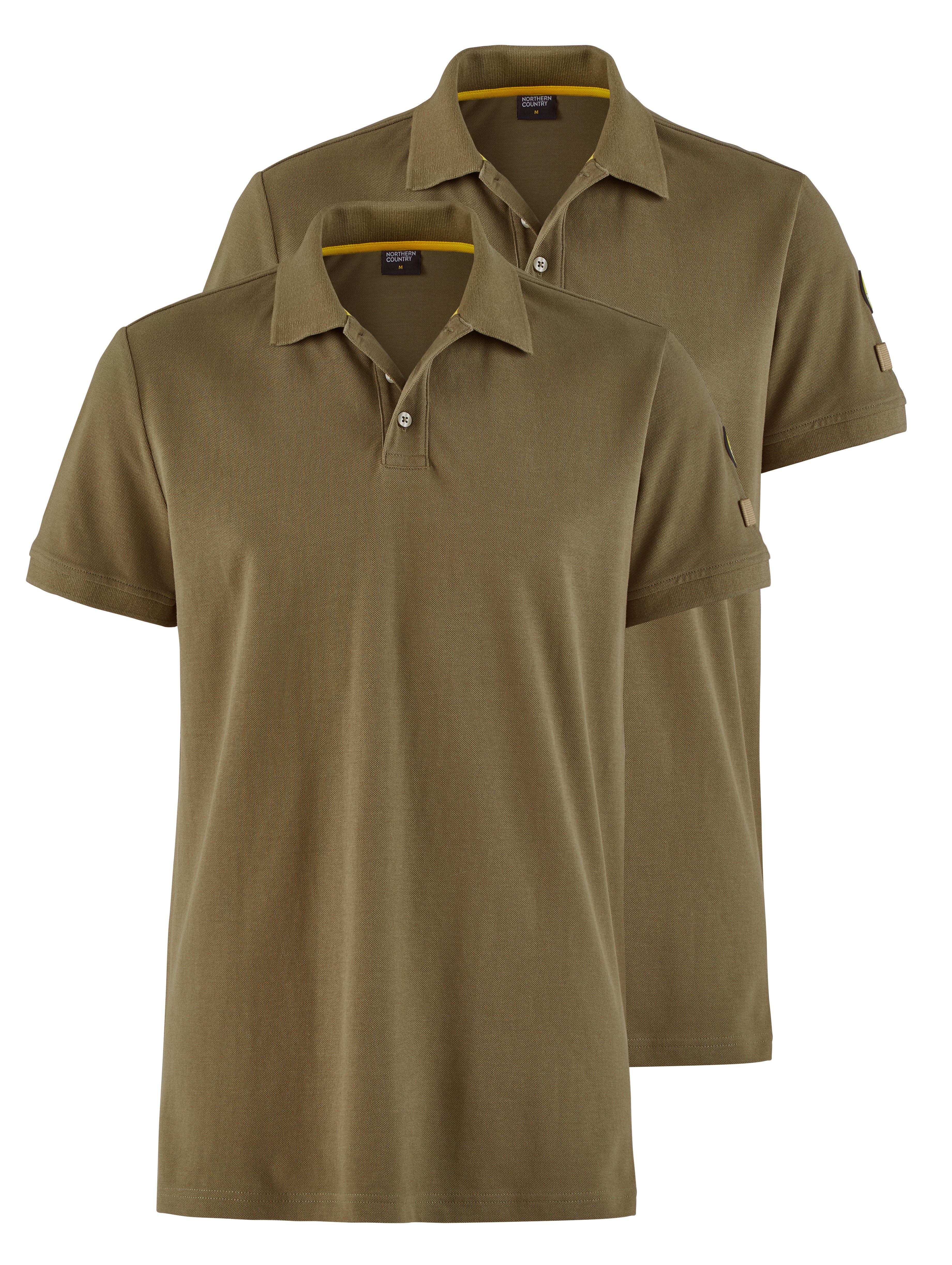 Northern Country Poloshirt (Set, 2-tlg) aus weicher Baumwolle, praktisch zur Arbeit