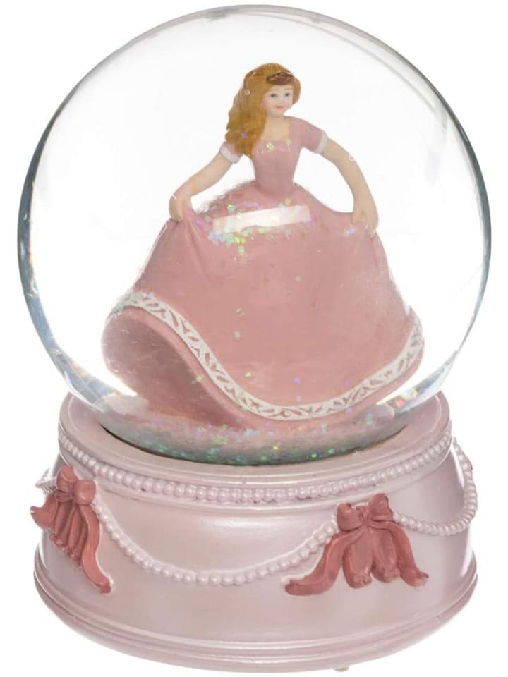 Atmosphera Créateur d'intérieur Schneekugel in rosa günstig kaufen onesize