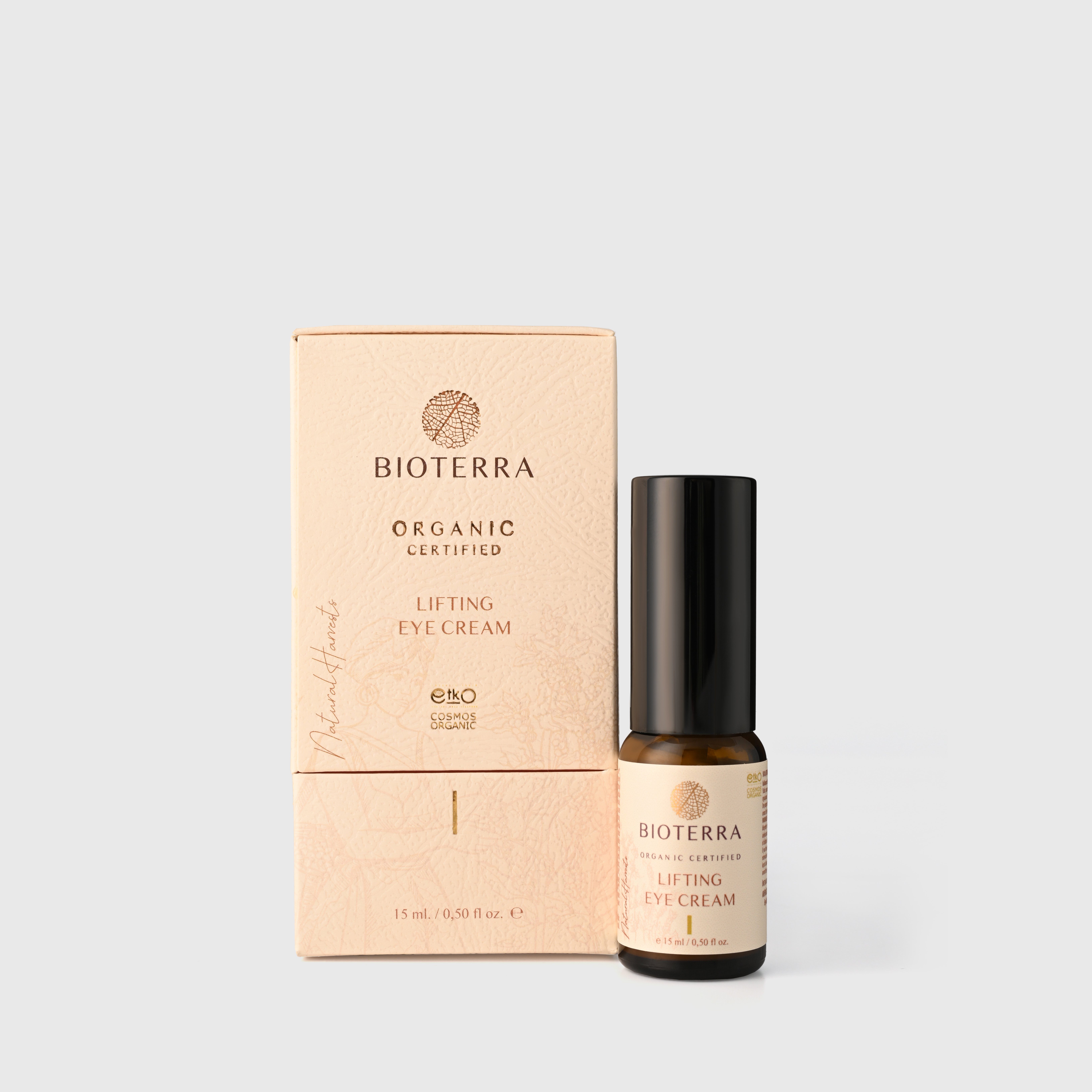 BIOTERRA Augencreme Bio Lifting (Straffende) Augen Creme 15ml Naturkosmetik, 1-tlg.