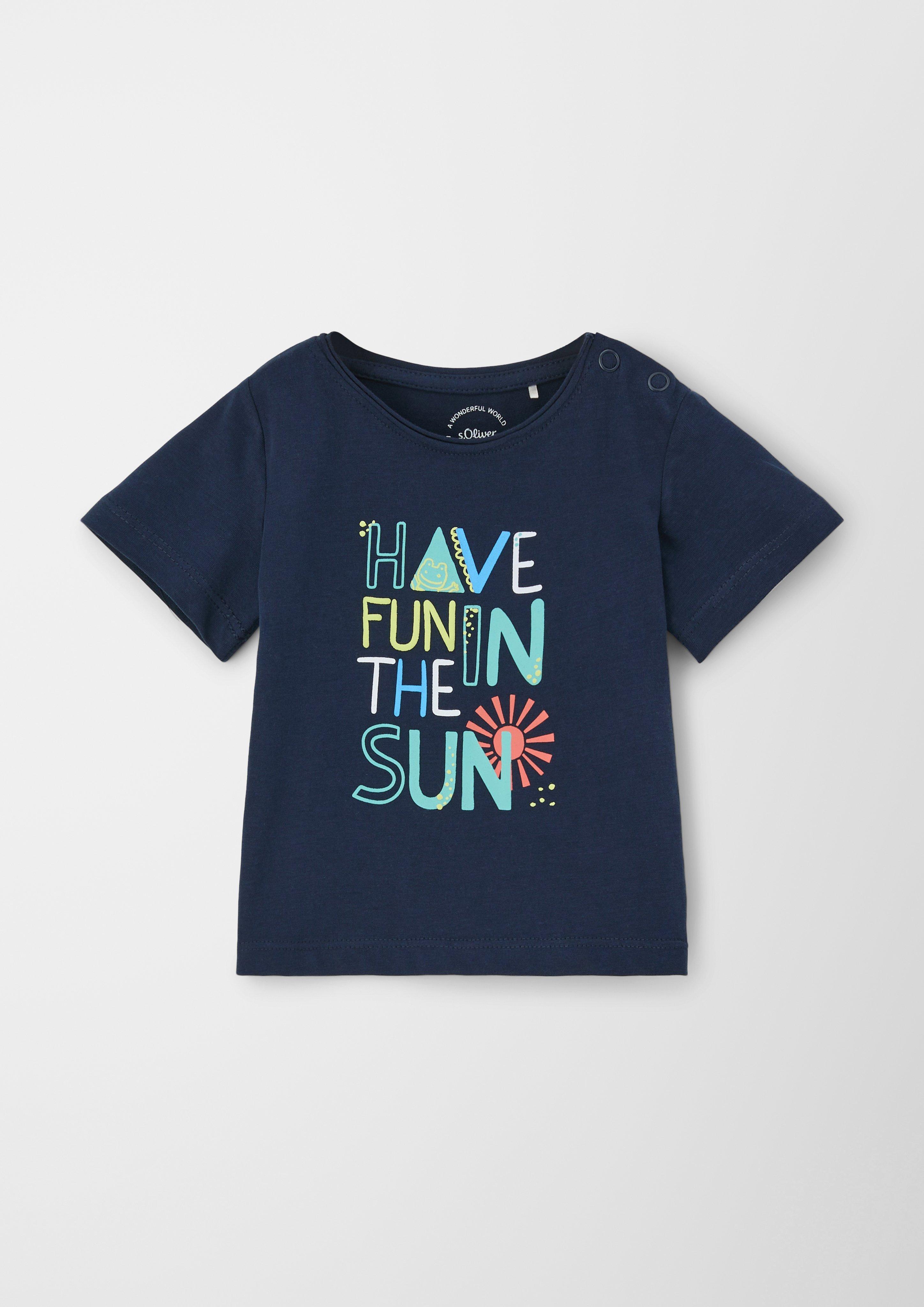 T-Shirt mit Frontprint  2130724-5952
