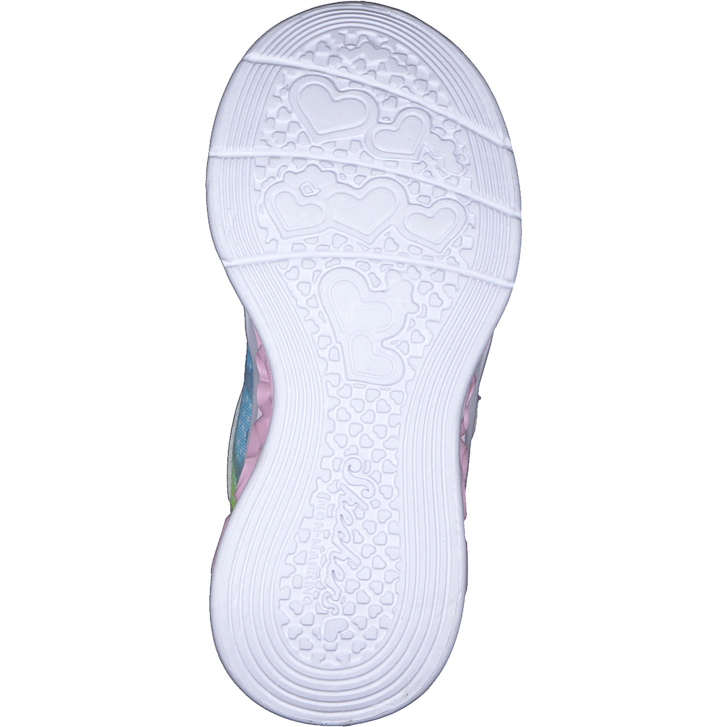 Skechers 302315L, Sneakers Low, Kinder, silver Mesh/multi