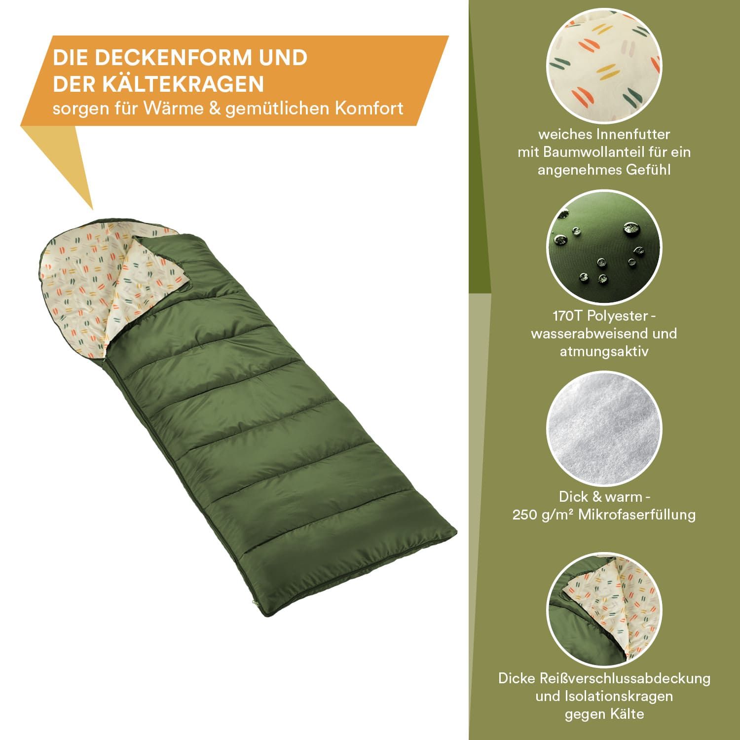 Skandika Iceland Links Schlafsack