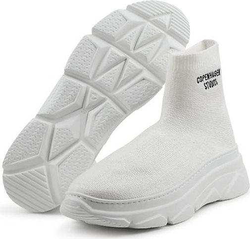COPENHAGEN Plateau-Slipper Off White