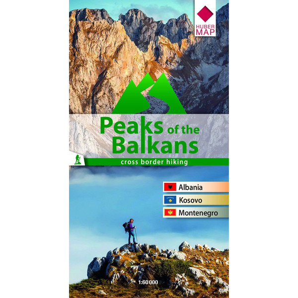 WANDERKARTE PEAKS OF THE BALKANS 1: 60 000 - Wanderkarte