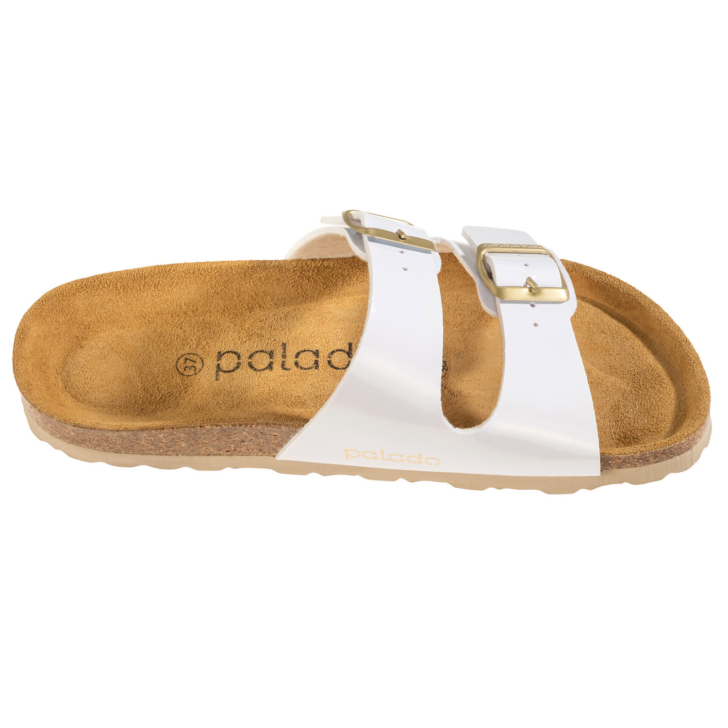 Palado Milos Lack, Pantoletten, Damen, Weiß