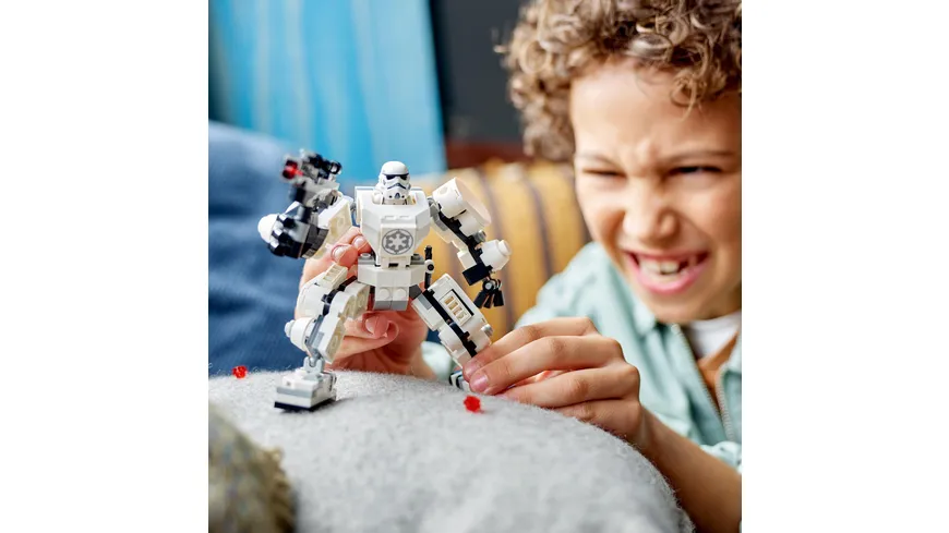 LEGO Star Wars 75370 Sturmtruppler Mech Set, Actionfigur zum Bauen
