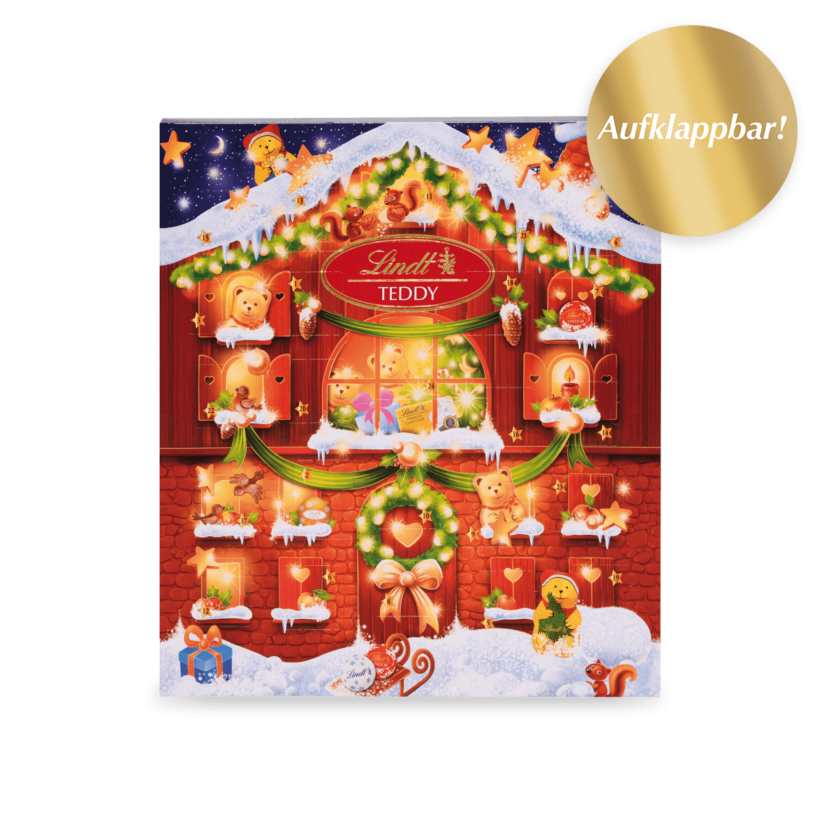 Kleiner TEDDY Adventskalender, 128g
