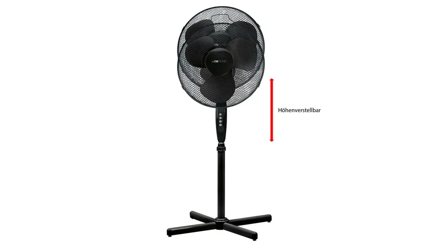 CLATRONIC Standventilator VL3603S schwarz