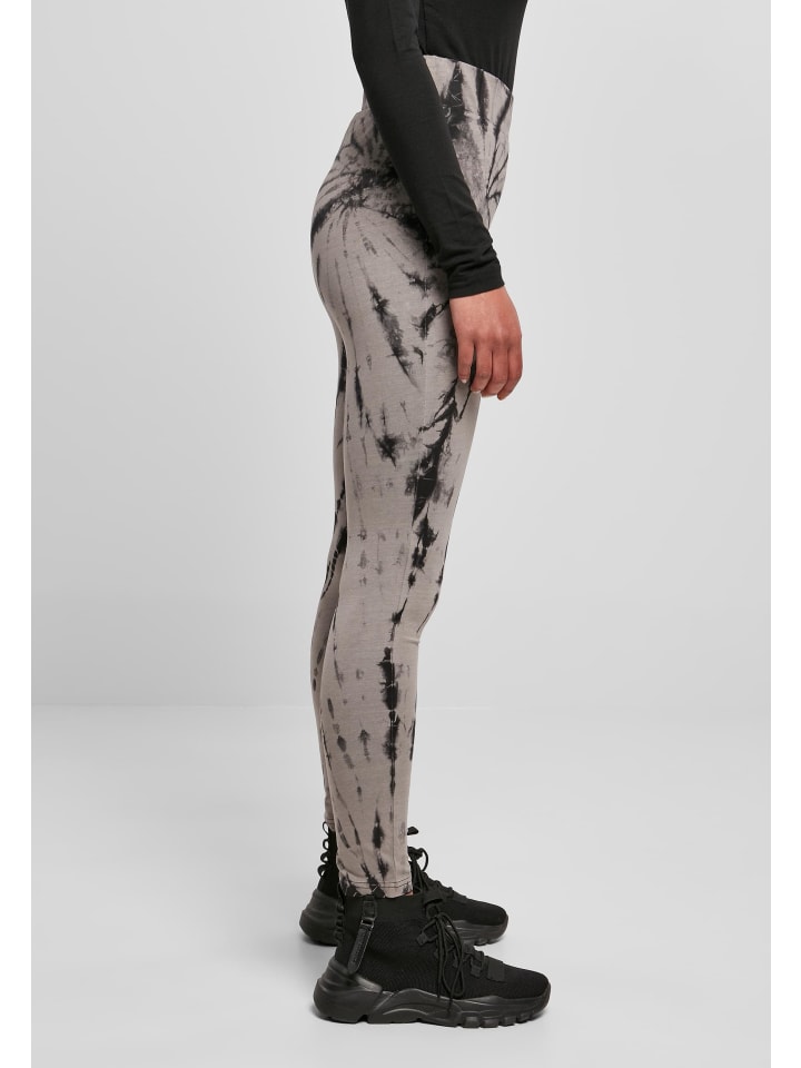 Urban Classics Urban Classics Leggings in black/asphalt günstig kaufen