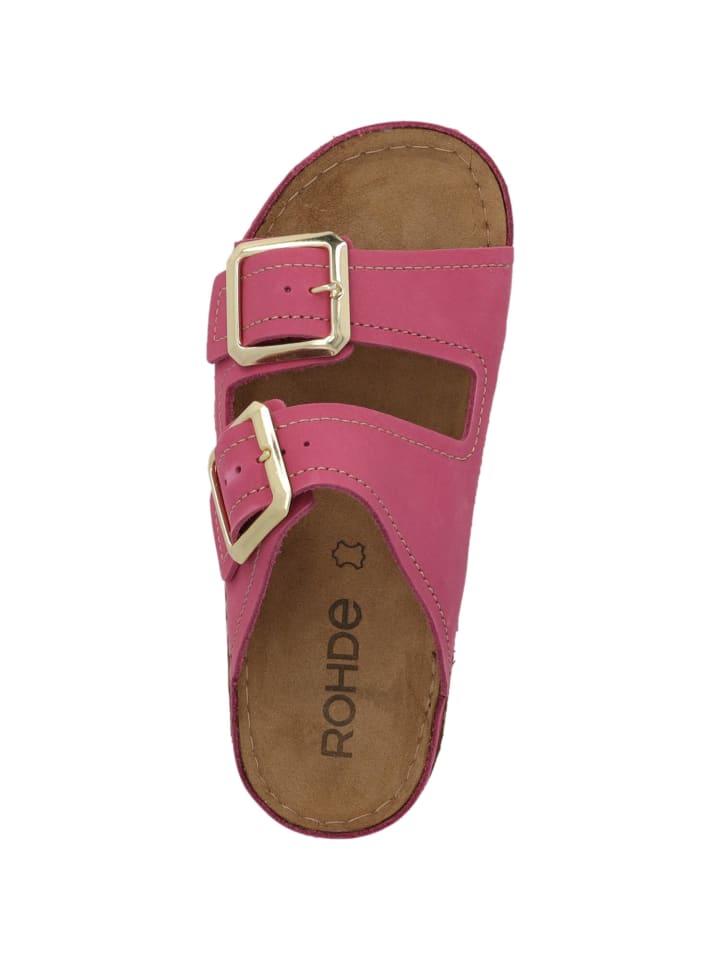 ROHDE Hausschuhe & Pantoffeln in Pink günstig kaufen