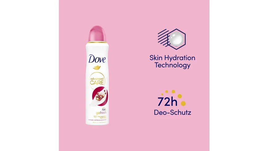 Dove Deo-Spray Antitranspirant Advanced Care go fresh Granatapfel 150 ml
