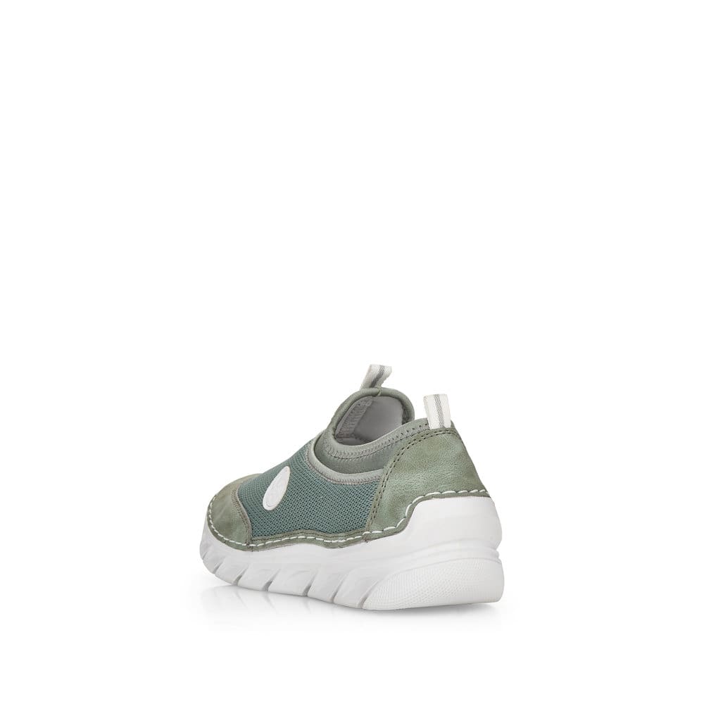Rieker Damen Slipper mintgrün