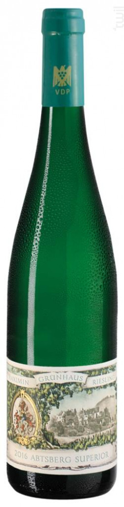 Riesling Abtsberg Superior Maximin Grunhaus Von Schubert Vin Blanc● Middle Mosel 2021 75cl