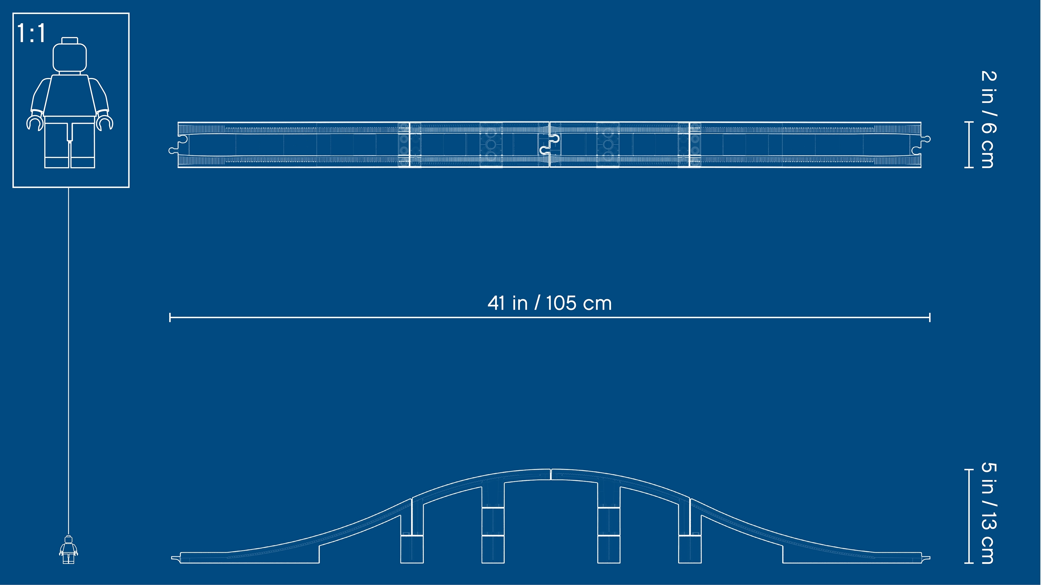 Eisenbahnbrücke und Schienen 10872