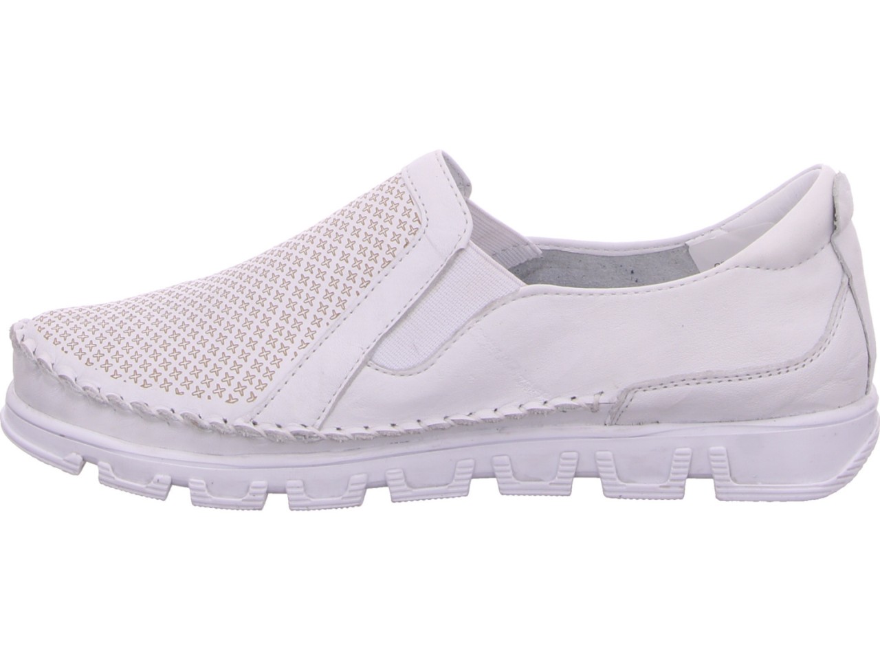 GEMINI Sportliche Slipper weiss