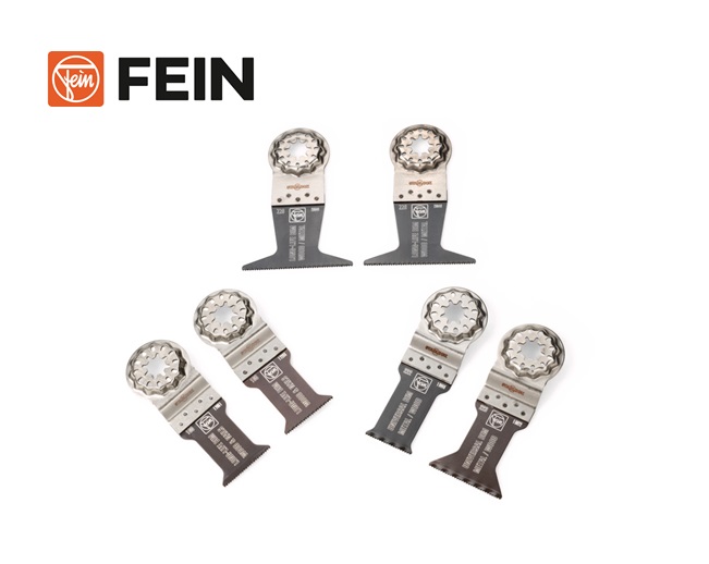 Fein Tillbehör 35222967010 E-Cut Starlock Instickssågbladssats TRÄ & METALL 6 delar
