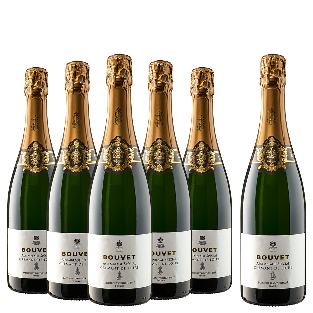 6 Fl. Bouvet Assemblage Spécial Crémant de Loire (5+1 Aktion)