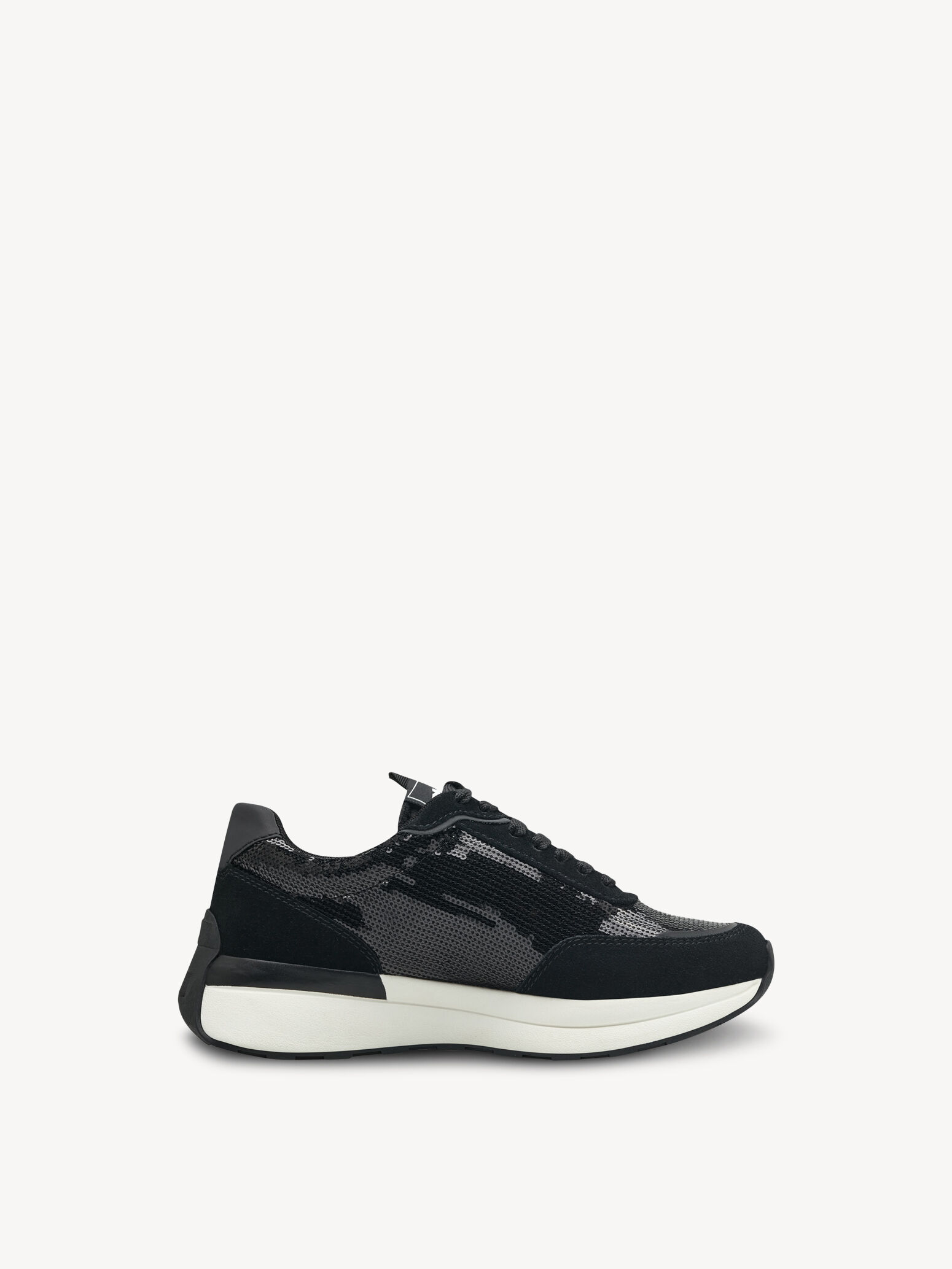 Basket en cuir - noir