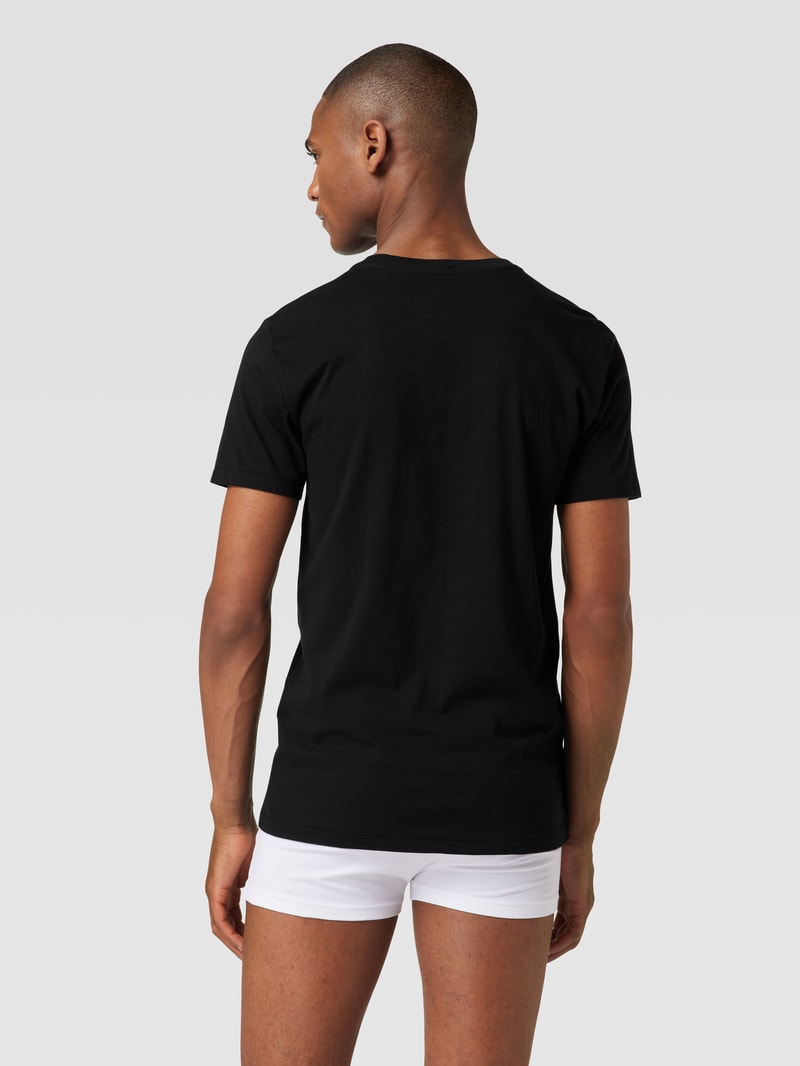 T-Shirt im 3er-Pack in schwarz