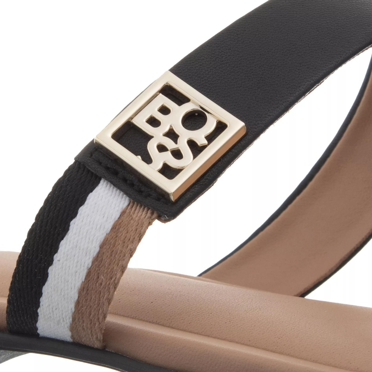 BOSS Komfort Sandalen schwarz Slide